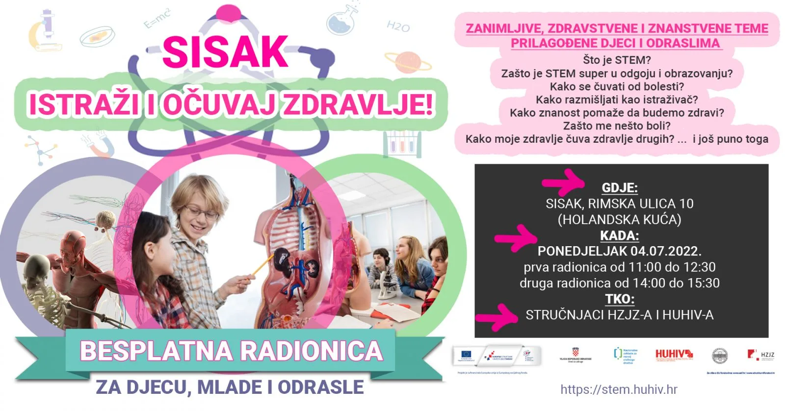 STEM event FB SISAK