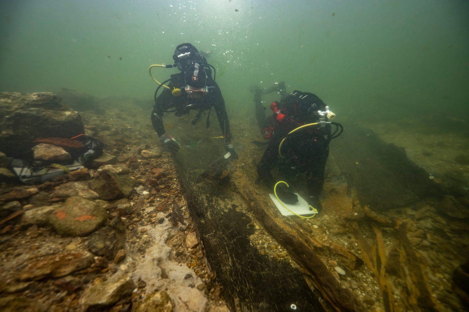 Podvodna arheološka istraživanja korita rijeke Kupe u Sisku, kampanja 2024.