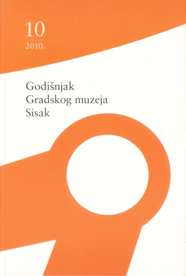 Godišnjak gradskog muzeja Sisak, br. 10, 2010., 7 €