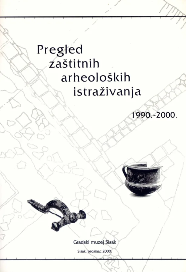 Pregled zaštitnih arheoloških istraživanja 1990. 2000., 1,50 €