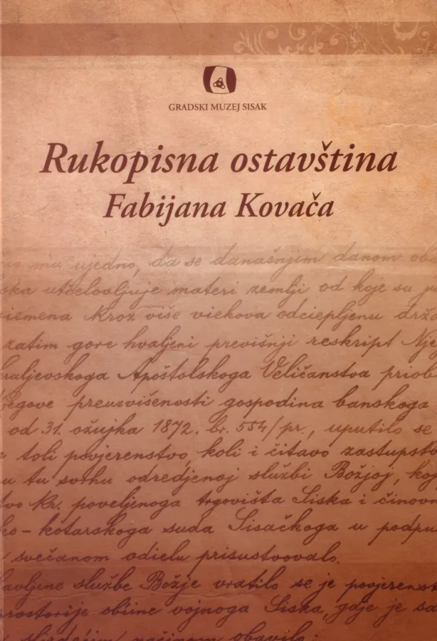Rukopisna ostavština Fabijana Kovača, 20 €