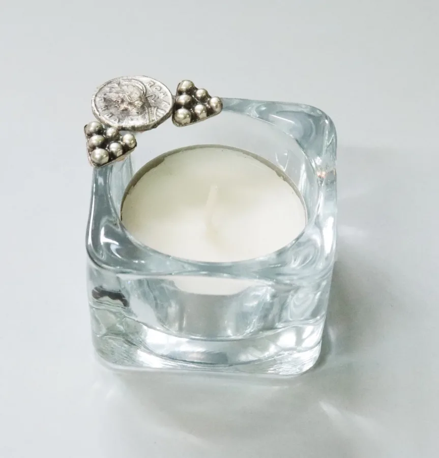 Sviječnjak bubica staklo, 6 € (2)